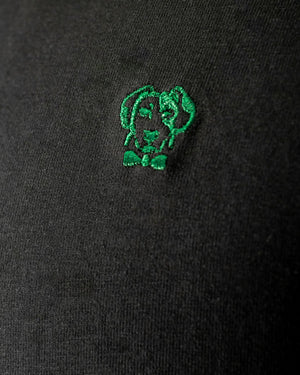 camiseta antimanchas negra para hombre de DANTE