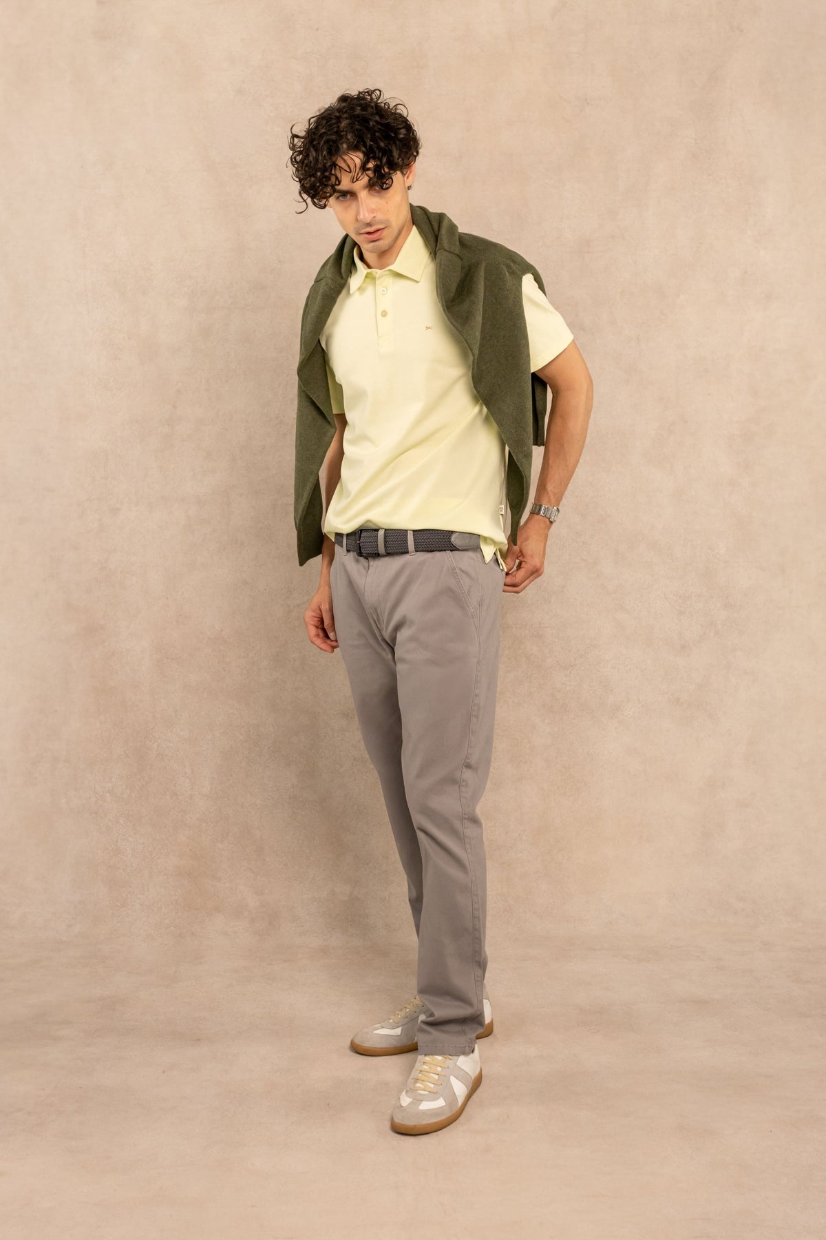 Polo Antimanchas Verde Lima