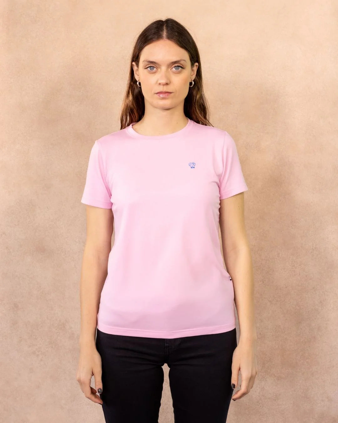 Camiseta Antimanchas de Mujer Rosado
