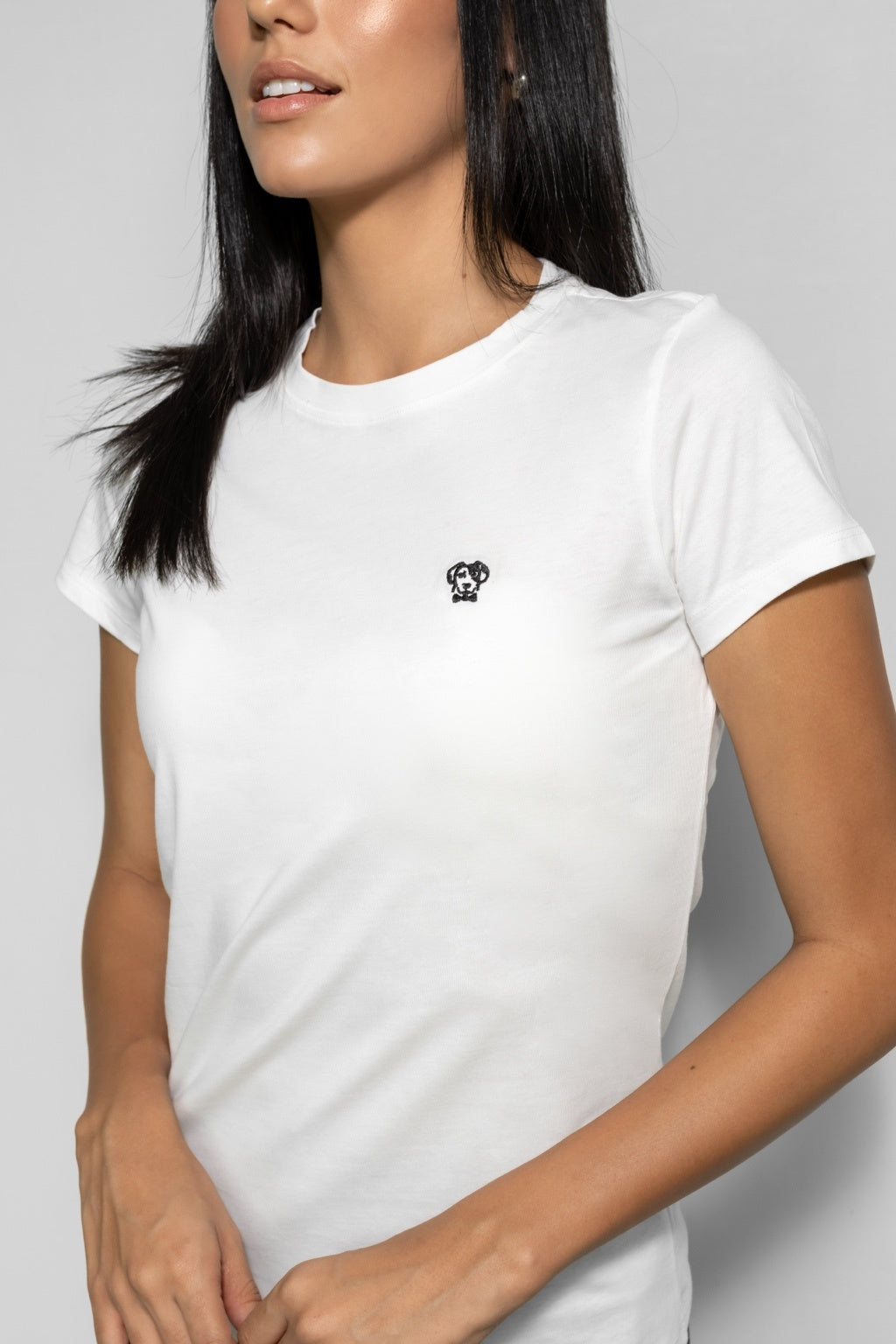 Camiseta Antimanchas de Mujer Blanca - Talla Regular