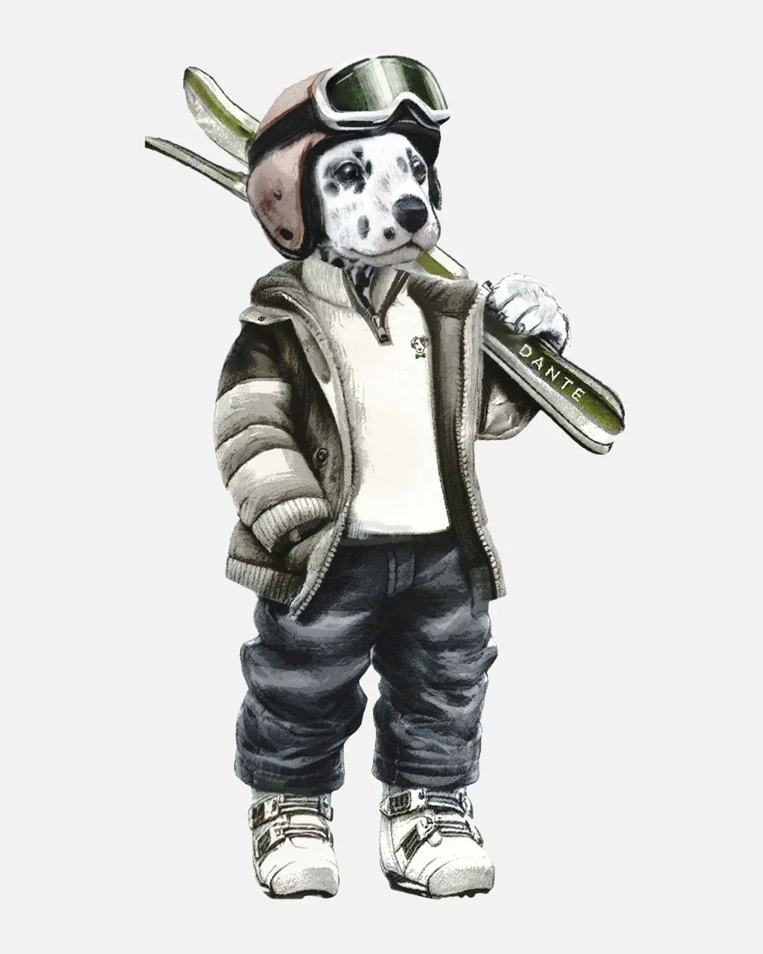 Pin DANTE Ski