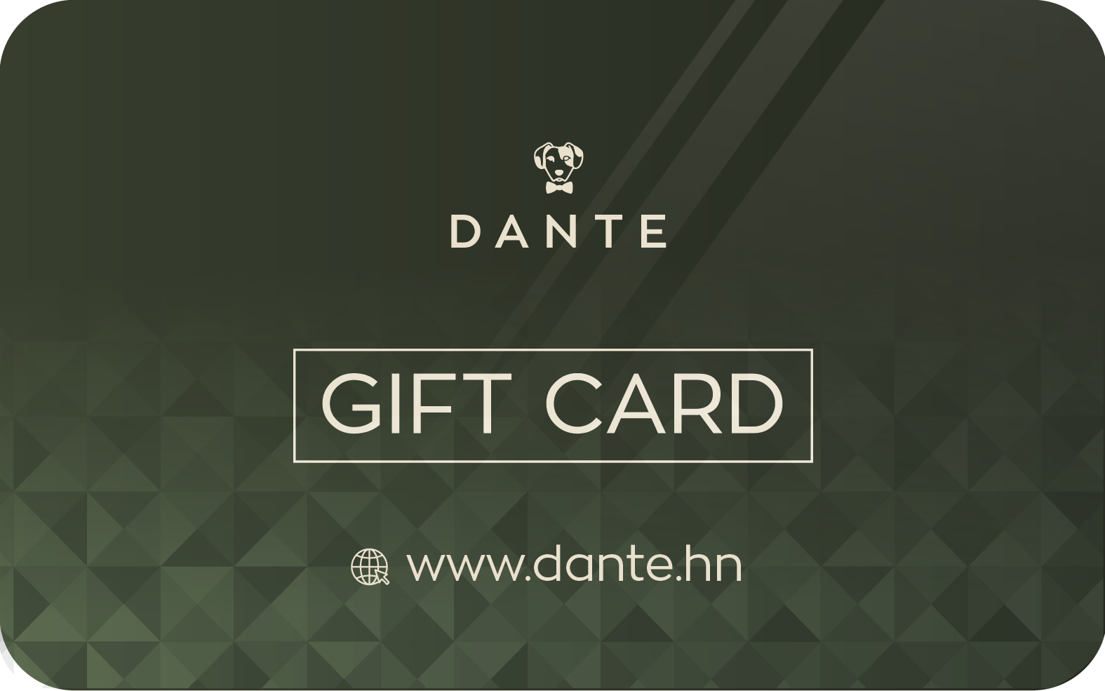Tarjeta de Regalo DANTE
