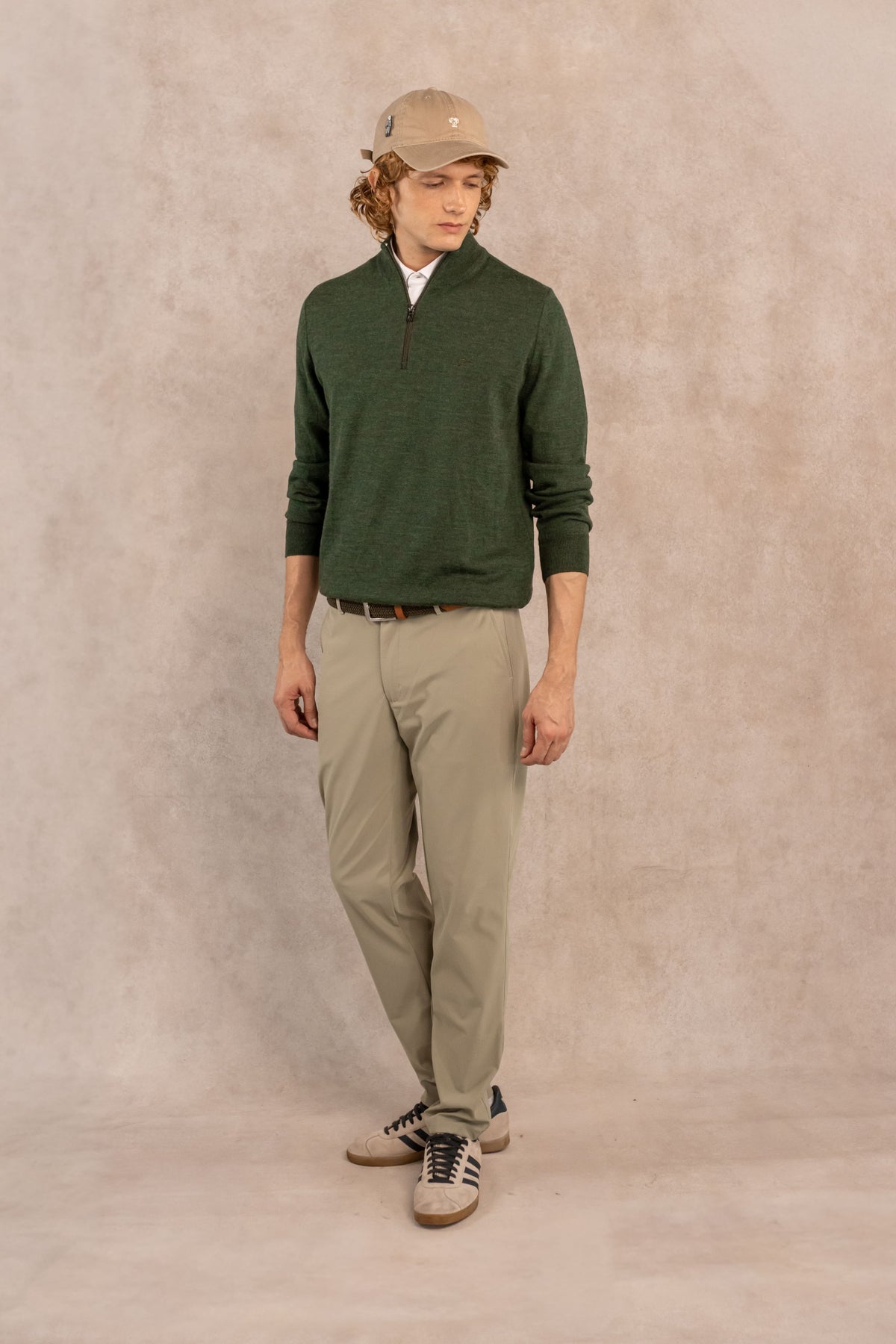 Pantalon Performance Antimanchas Verde Oliva