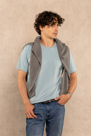Camiseta Antimanchas Faded Blue