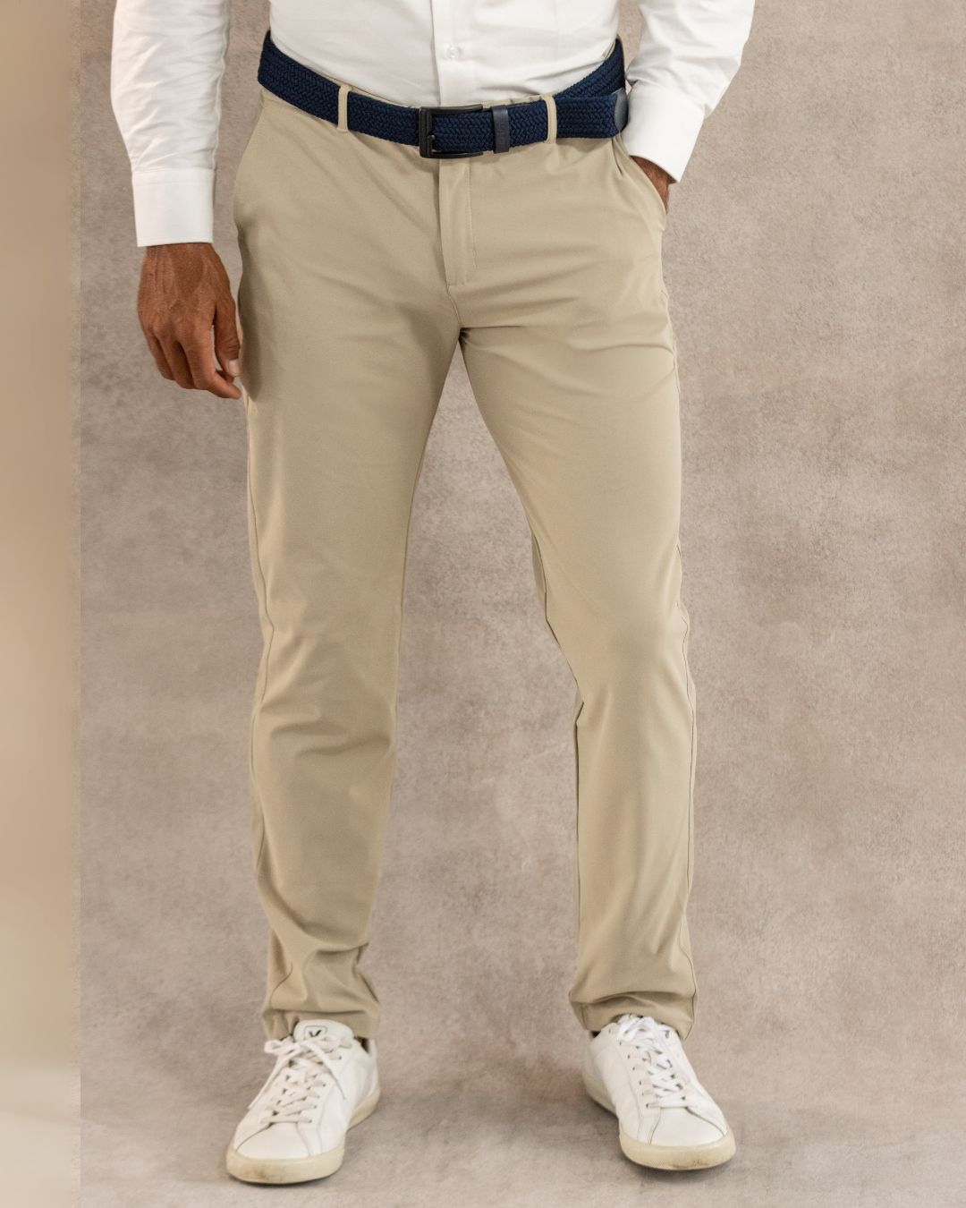 Pantalon Performance Antimanchas Taupe