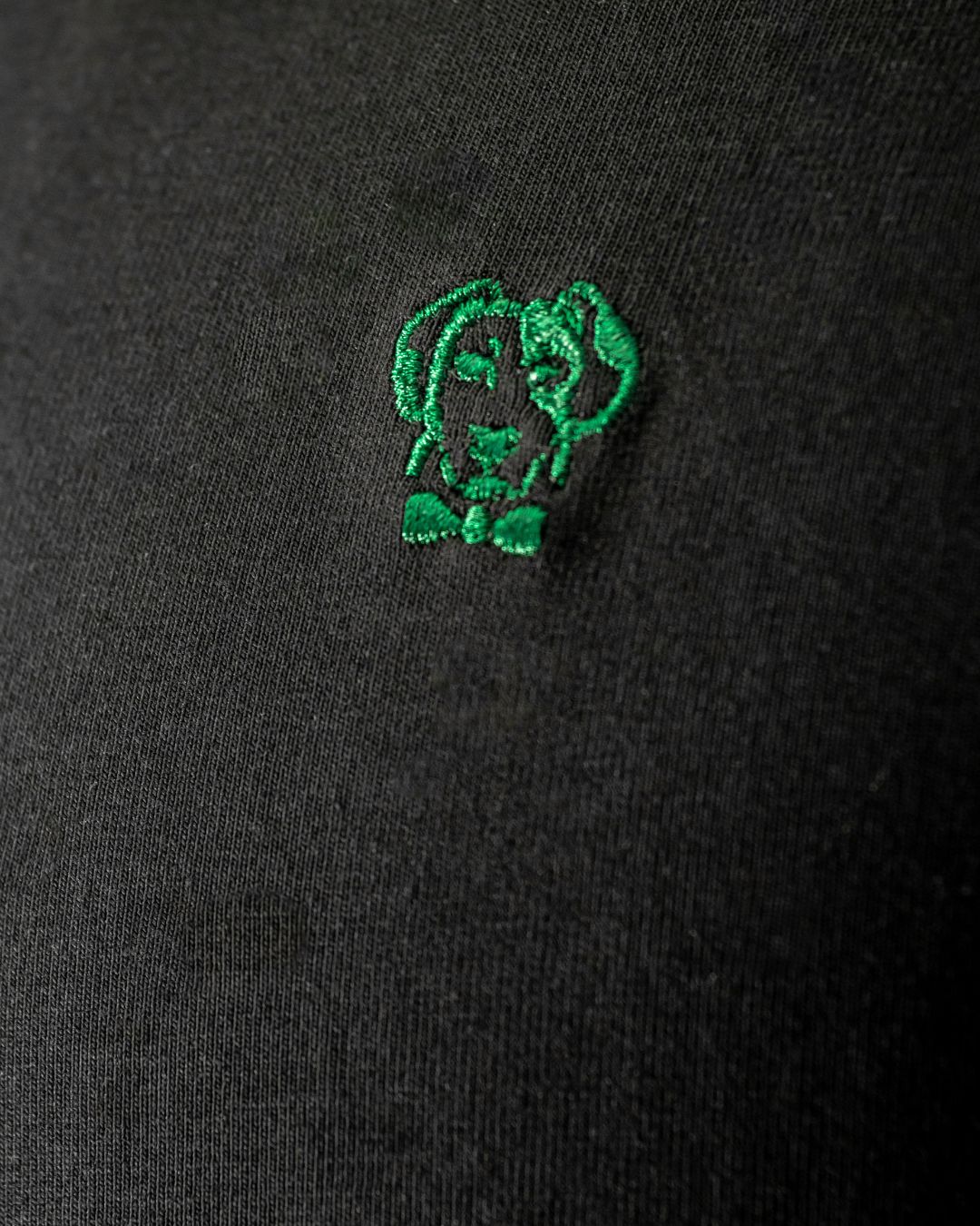 camiseta antimanchas negra para hombre de DANTE