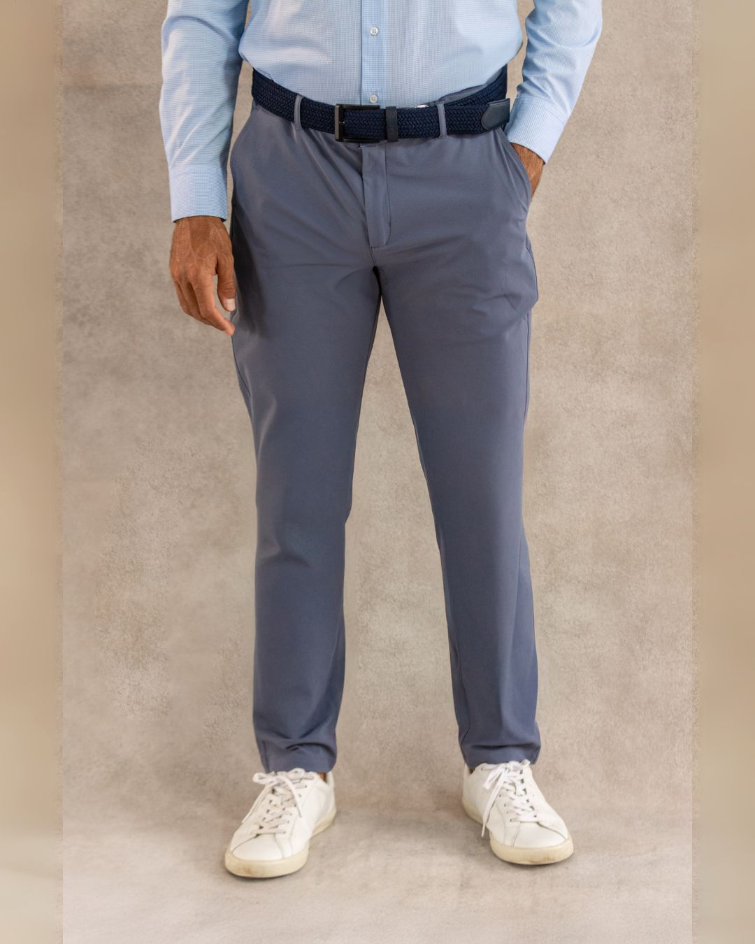 Pantalon Performance Antimanchas Azul Indico