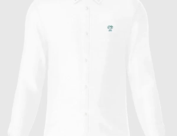 Camisa antimanchas Oxford Blanca DANTE para Hombre regular fit foto 