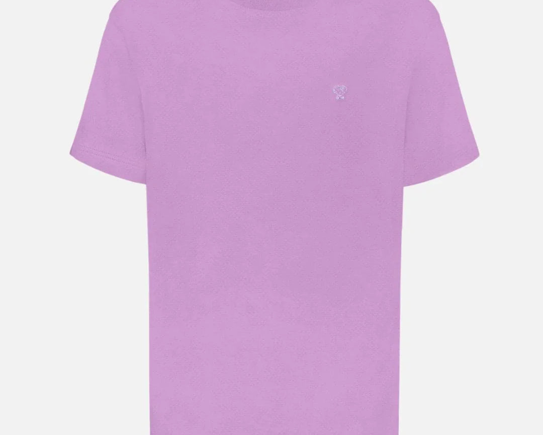 Camiseta antimanchas lila Blue para hombre marca DANTE tallaje regular fit foto mockup