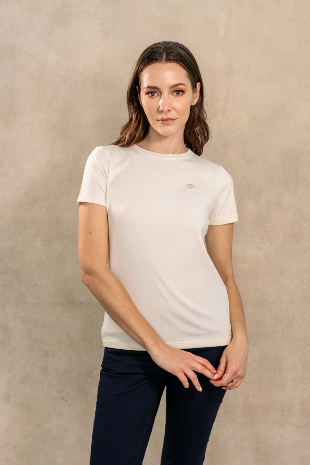 Camiseta Antimanchas de Mujer Ivory - Talla Regular