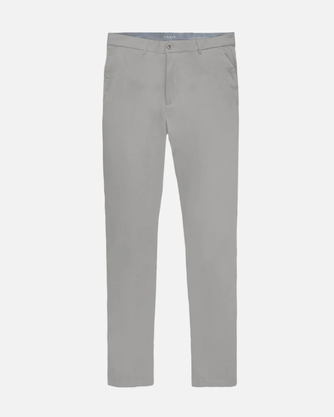 Pantalón performance antimanchas Gris Oscuro para hombre marca dante tallaje regular fit foto mockup
